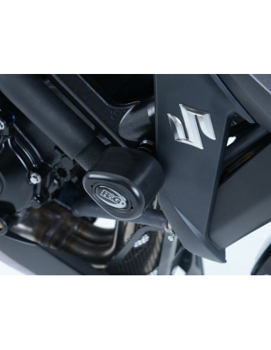 Tampons de protection R&G RACING Aero noir Suzuki GSX-S750