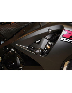 Tampons de protection R&G RACING Aero noir Suzuki GSX-R1000