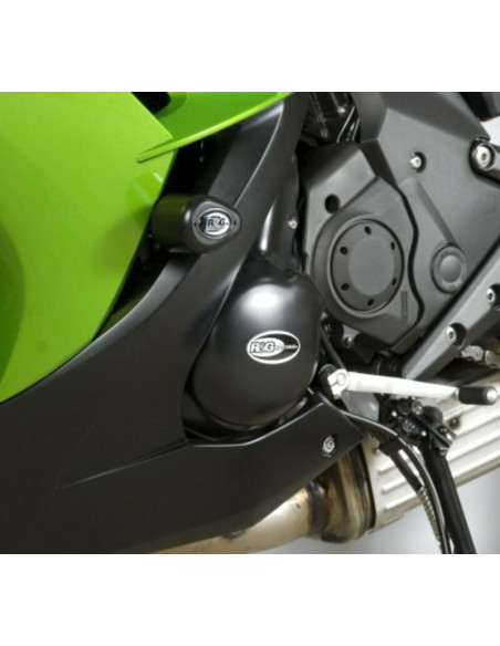 Tampons de protection R&G RACING Aero noir Kawasaki ER6-F