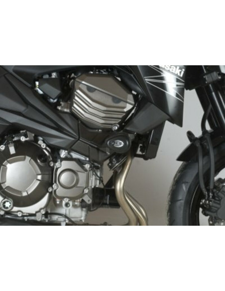 Tampons de protection R&G RACING Aero noir Kawasaki Z800