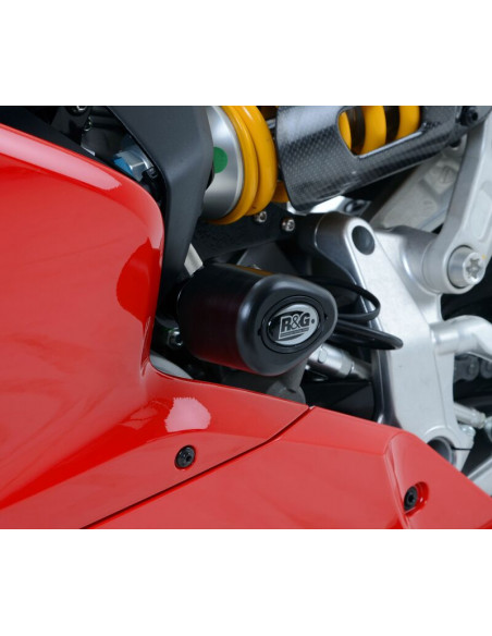 Tampons de protection R&G RACING Aero noir Suzuki GSX-S1000F