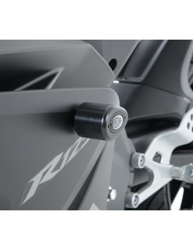 Tampons de protection R&G RACING Aero noir Yamaha YZF-R125