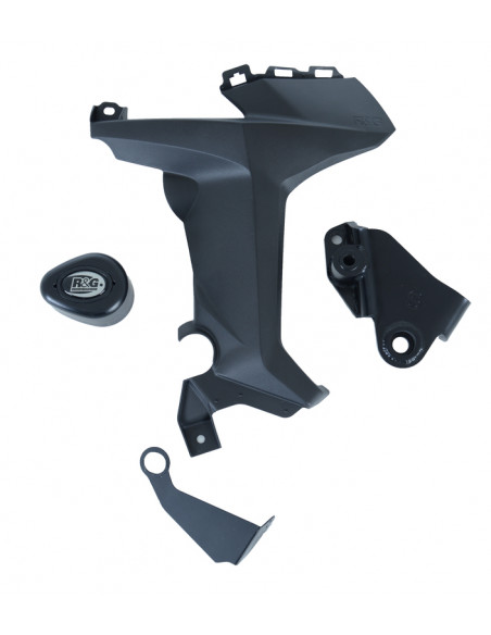 Tampons de protection R&G RACING Aero noir sans percage Honda CBR1000RR
