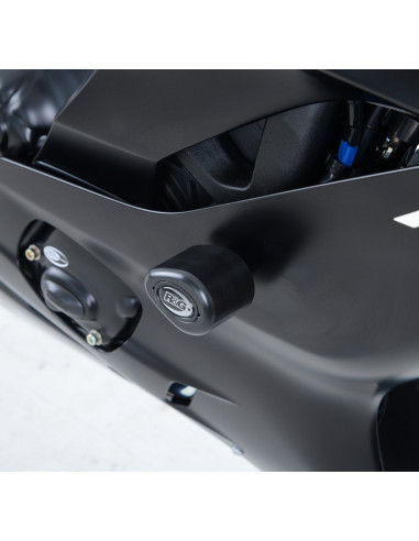 Tampons de protection R&G RACING Aero noir Yamaha YZF-R6
