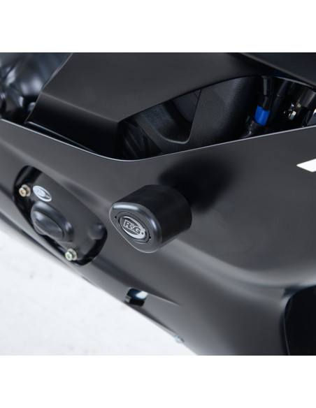 Tampons de protection R&G RACING Aero noir Yamaha YZF-R6