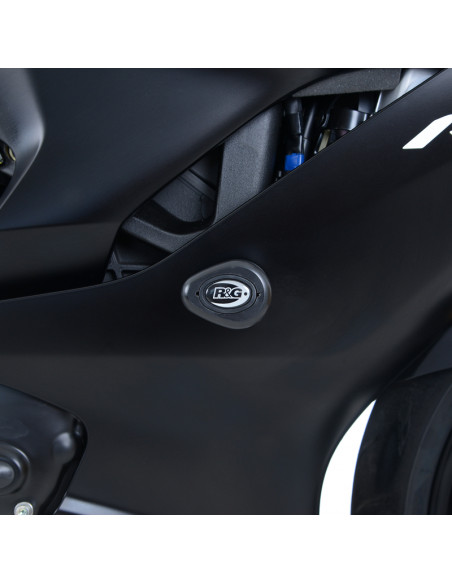 Tampons de protection R&G RACING Aero noir Yamaha YZF-R6