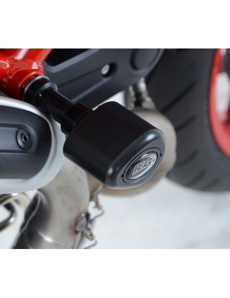 Tampons de protection R&G RACING Aero noir Ducati Monster 797