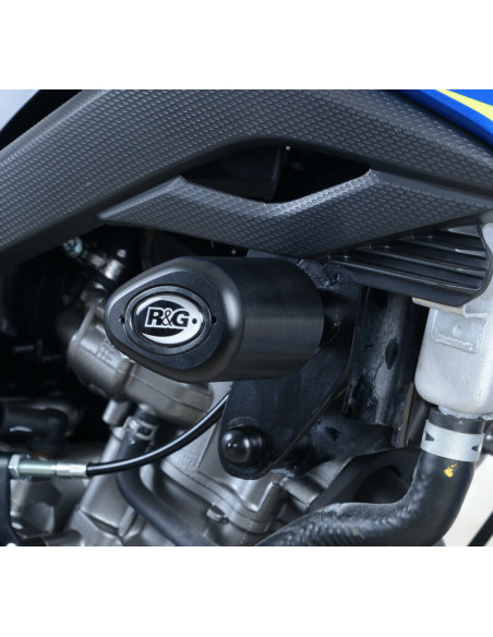 Tampons de protection R&G RACING Aero noir Suzuki GSX-S125