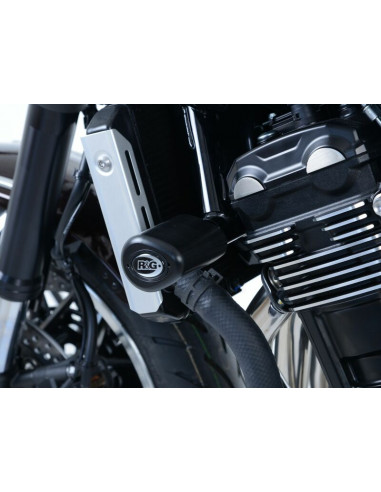 Tampons de protection R&G RACING Aero noir Kawasaki Z900RS