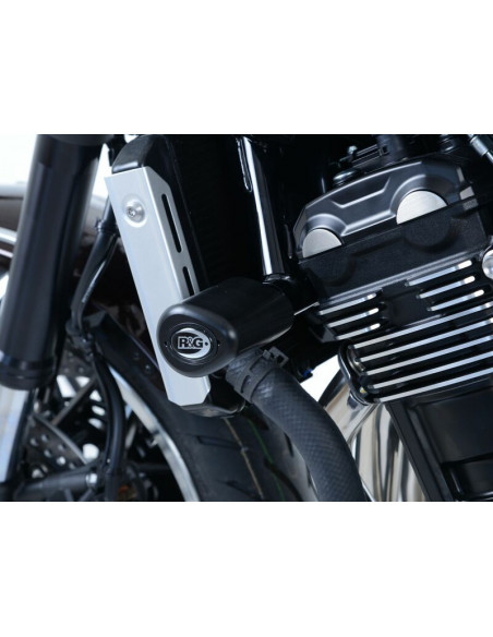 Tampons de protection R&G RACING Aero noir Kawasaki Z900RS