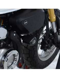 Tampons de protection R&G RACING Aero noir Honda Monkey 125 2