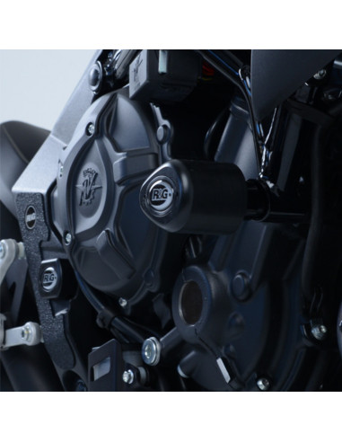 Tampons de protection R&G RACING Aero noir MV Agusta