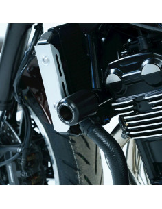 Tampons de protection R&G RACING Classic Style noir Kawasaki Z900RS 2