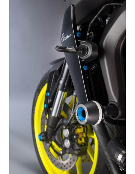 Tampons de protection LIGHTECH noir Yamaha MT-09