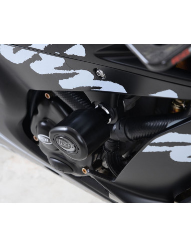 Tampons de protection R&G RACING Aero - blanc Kawasaki ZX10-R/RR