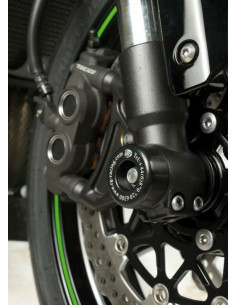 Protection de fourche R&G RACING noir Kawasaki ZX10R