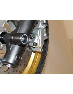 Protections de fourche R&G RACING noir Yamaha WR125R/X