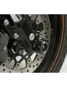 Protection de fourche R&G RACING noir Harley Davidson XR1200 X Sportster