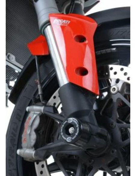 Protection de fourche R&G RACING noir Ducati Multistrada 1200