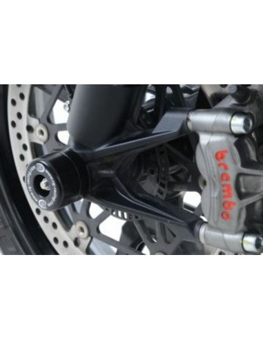 Protection de fourche R&G RACING noir Ducati Multistrada 1200