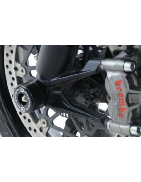 Protection de fourche R&G RACING noir Ducati Multistrada 1200