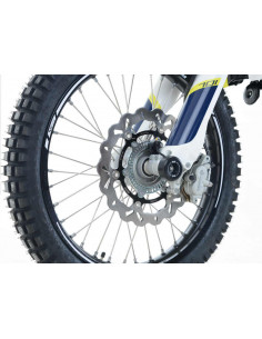 Protection de fourche R&G RACING noir Husqvarna 701 Enduro