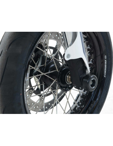 Protection de fourche R&G RACING noir Husqvarna 701 Supermoto