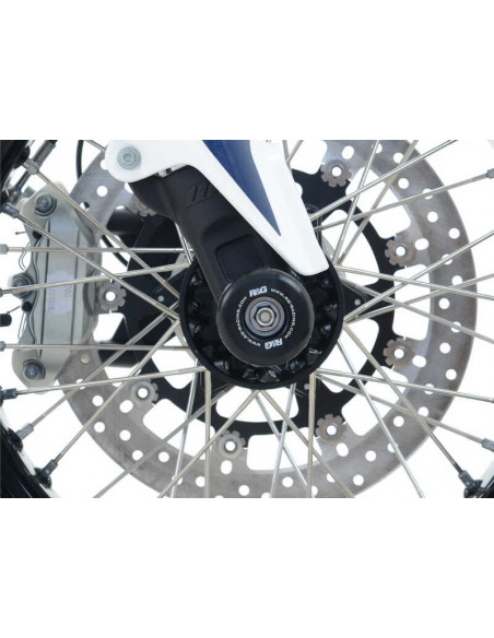 Protection de fourche R&G RACING noir Husqvarna 701 Supermoto