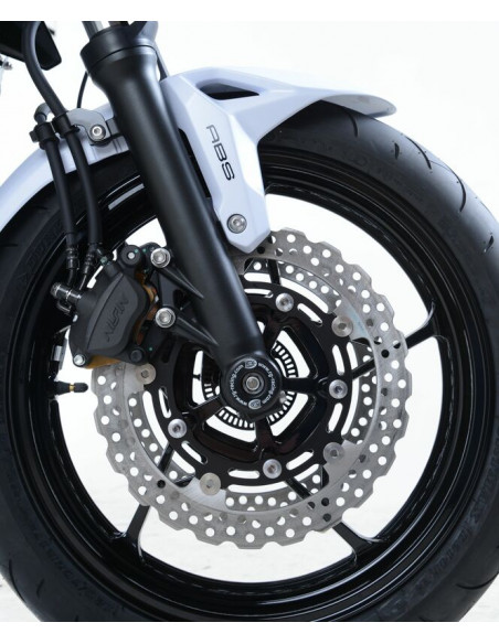 Protection de fourche R&G RACING noir Kawasaki Z650