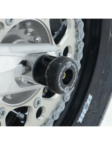 Protection de bras oscillant R&G RACING noir Moto Morini/Husqvarna