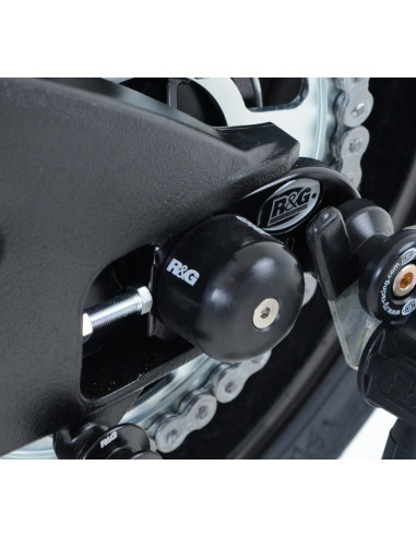 Protection de bras oscillant R&G RACING noir Suzuki GSX-S 1000 ABS/FA
