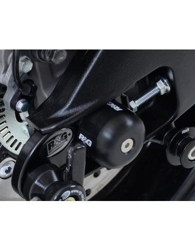 Protection de bras oscillant R&G RACING noir Suzuki GSX-S 1000 ABS/FA