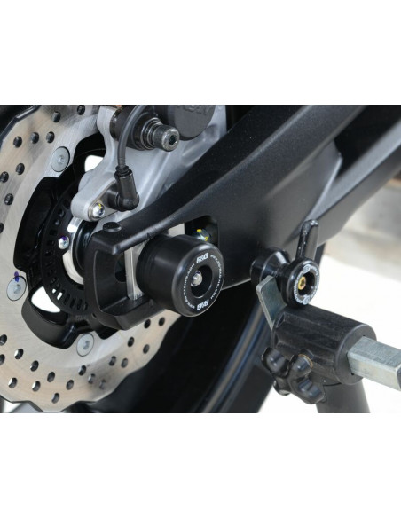 Protection de bras oscillant R&G RACING noir Yamaha Tracer 700