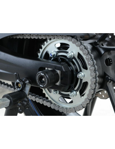 Protection de bras oscillant R&G RACING noir Yamaha Tracer 700