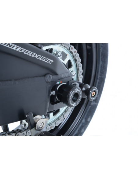 Protection de bras oscillant R&G RACING noir Honda CBR1000RR