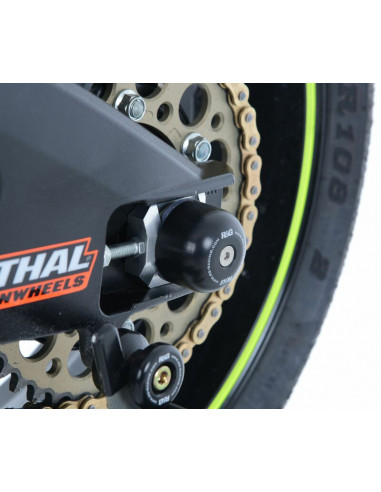 Protection de bras oscillant R&G RACING noir Suzuki GSX-R1000