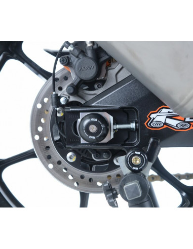 Protection de bras oscillant R&G RACING noir Suzuki GSX-R1000