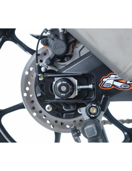 Protection de bras oscillant R&G RACING noir Suzuki GSX-R1000