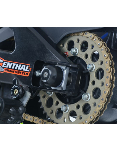 Protection de bras oscillant R&G RACING noir Suzuki GSX-R1000