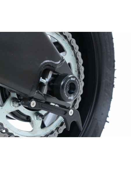 Protection de bras oscillant R&G RACING noir Yamaha YZF-R6/R1M