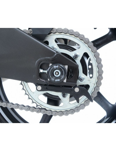 Protection de bras oscillant R&G RACING noir Yamaha YZF-R6/R1M