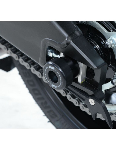 Protection de bras oscillant R&G RACING noir Yamaha YZF-R6/R1M