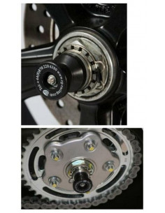 Protection de bras oscillant R&G RACING noir Ducati