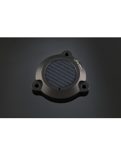 Couvre axe de bras oscillant LIGHTECH noir Yamaha T-Max 530