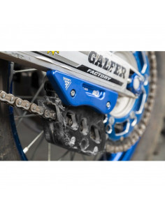 Protection de bras oscillant et de guide-chaîne S3 bleu Sherco 2
