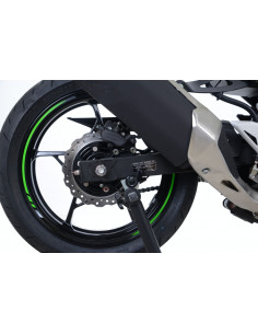 Pions de bras oscillant R&G RACING noir Kawasaki Ninja 400 2