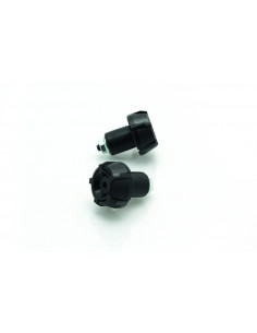 Embouts de guidon V PARTS Spark Ø18mm Noir/Noir