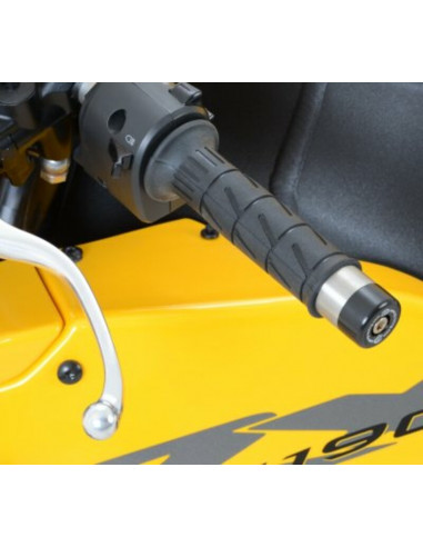 Embouts de guidon R&G RACING noir