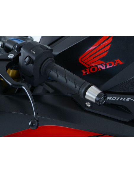 Embouts de guidon R&G RACING noir Honda CBR250RR