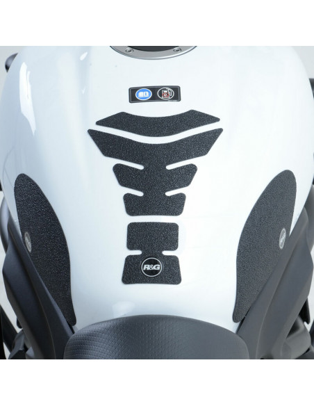 Protection de réservoir modulable R&G RACING noir (3 pièces)